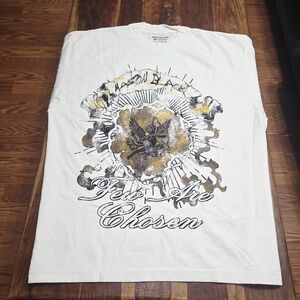 Maison Black White Graphic T-Shirt